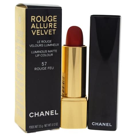 chanel lipstick 57|Chanel Rouge Allure Velvet Luminous Matte Lip Colour, 57 .